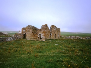 The house built for the last bishop of Orkney at Breckness over looking the Sound of Hoy in ??