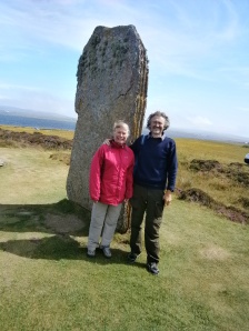 The Ring of Brodgar stones are not small!