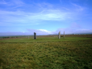 The remains of the Circle of Stenness