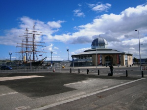 The Discovery Centre at Dundee by the River Tay - an excellent exhibition and beautifully restored ship