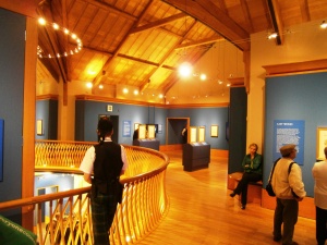 The Queen's Gallery at Holyrood - modern and asttractive.