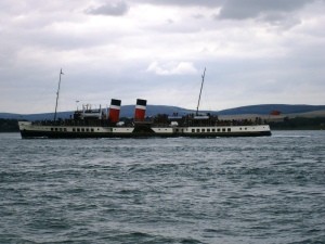 The Waverley: the last steam powered paddle steamer built in the UK and now a pleasure steamer